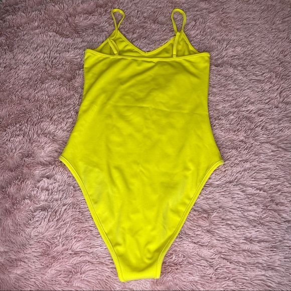 Yellow bodysuit. - Picture 2 of 2